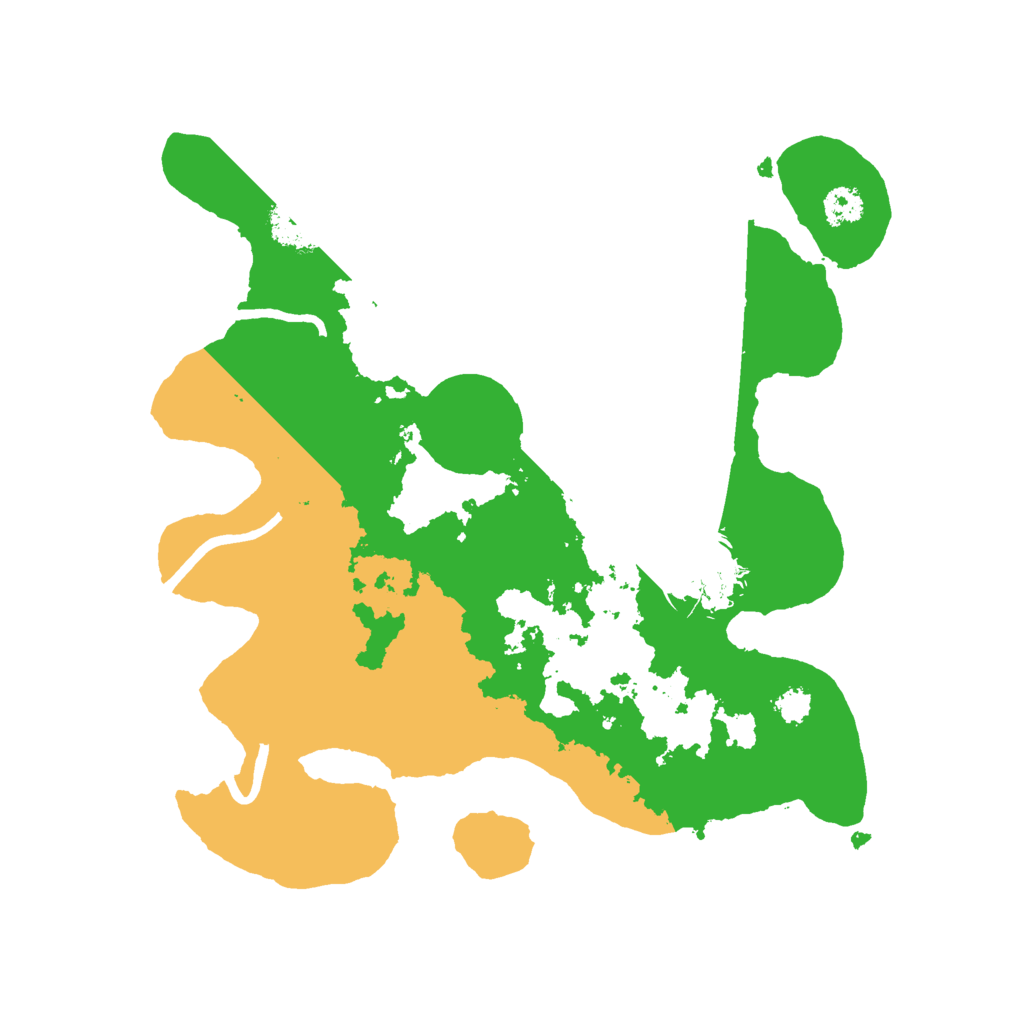 Biome Rust Map: Procedural Map, Size: 2700, Seed: 630543459