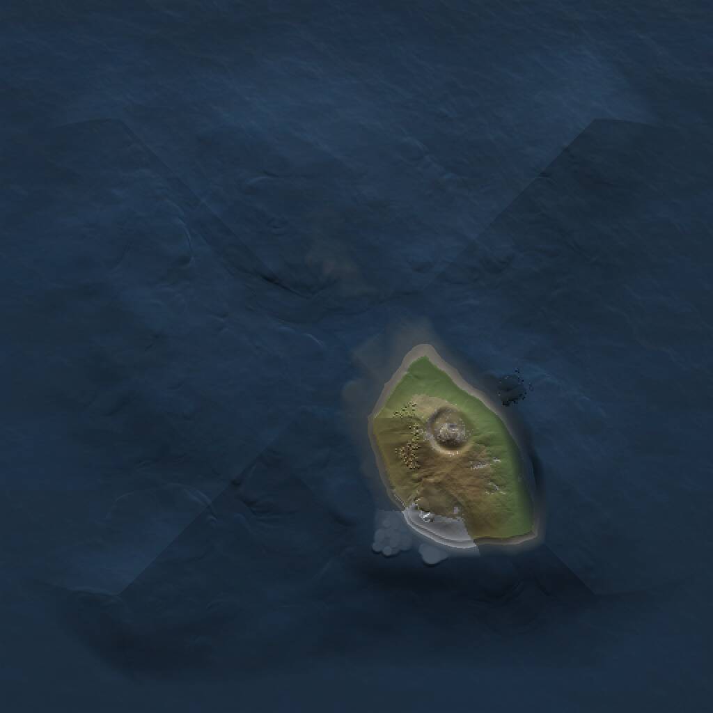 Rust Map: Procedural Map, Size: 1000, Seed: 268617469, 1 Monuments