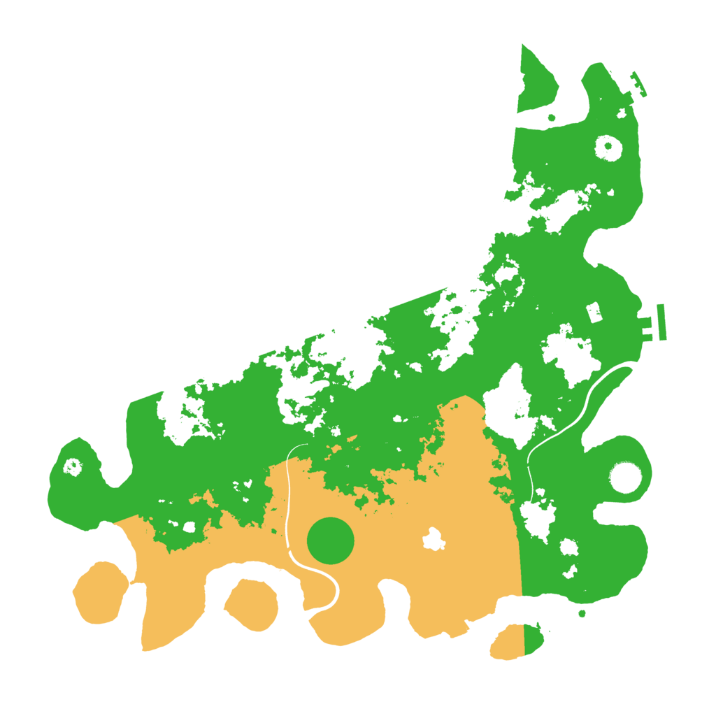 Biome Rust Map: Procedural Map, Size: 4003, Seed: 14000