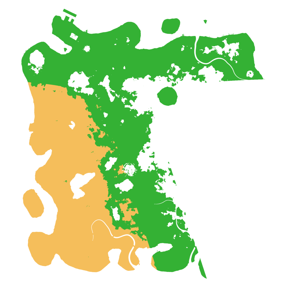 Biome Rust Map: Procedural Map, Size: 4250, Seed: 904279290