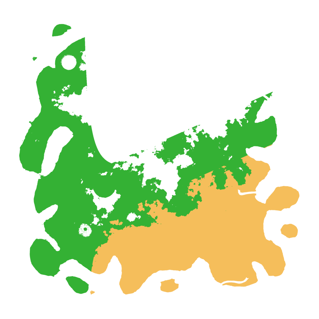 Biome Rust Map: Procedural Map, Size: 3800, Seed: 29252968