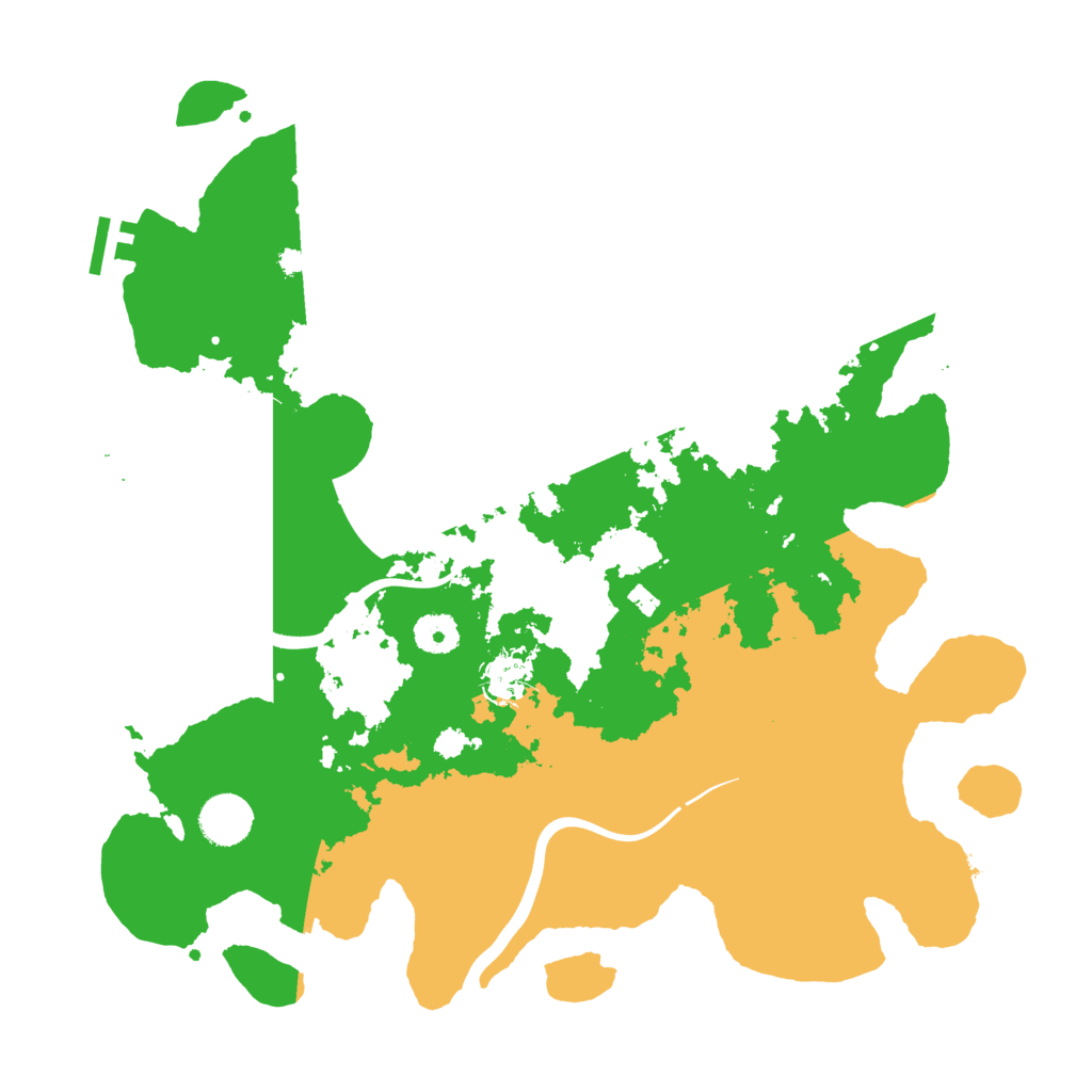 Biome Rust Map: Procedural Map, Size: 3800, Seed: 29252968