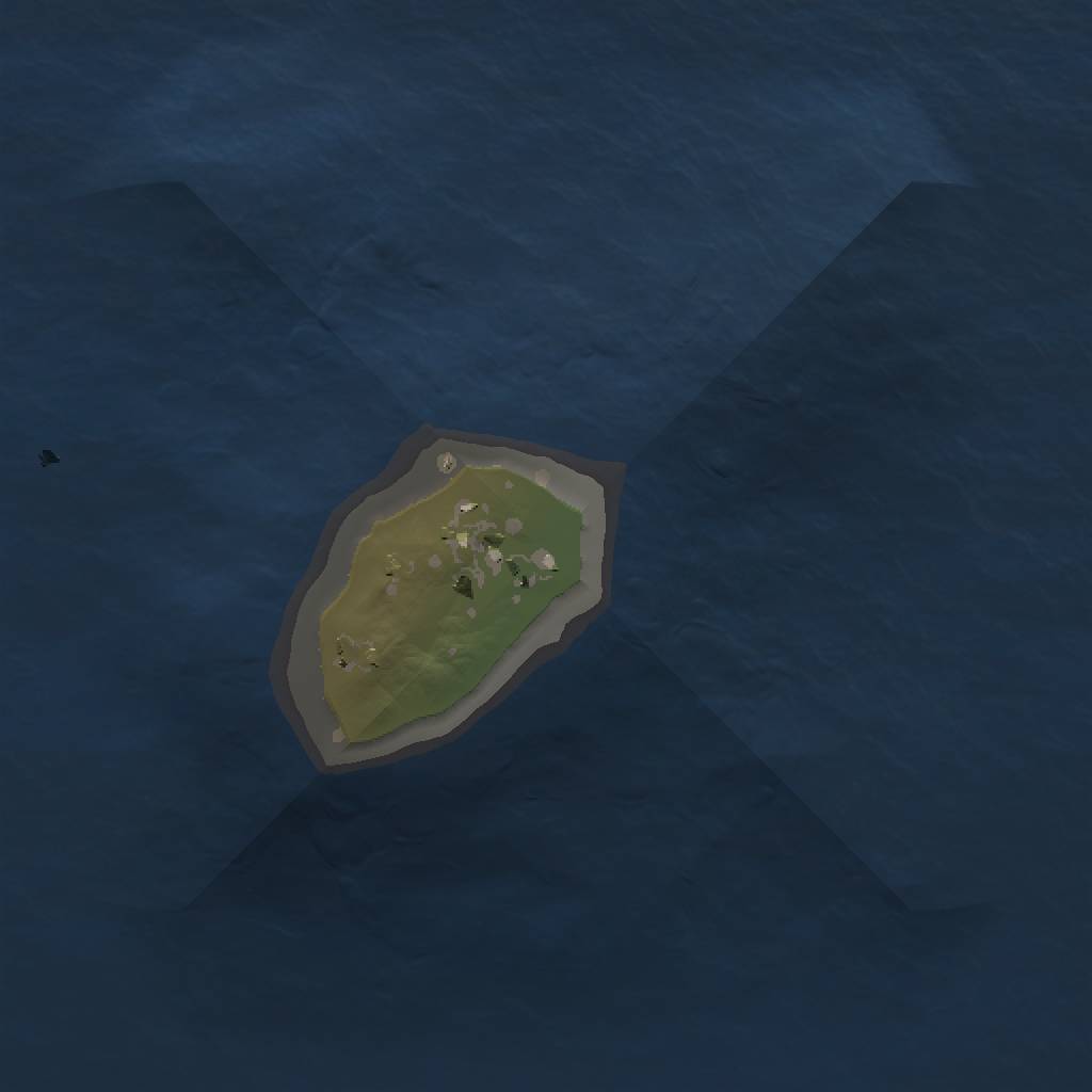 Rust Map: Procedural Map, Size: 1000, Seed: 968912612, 3 Monuments