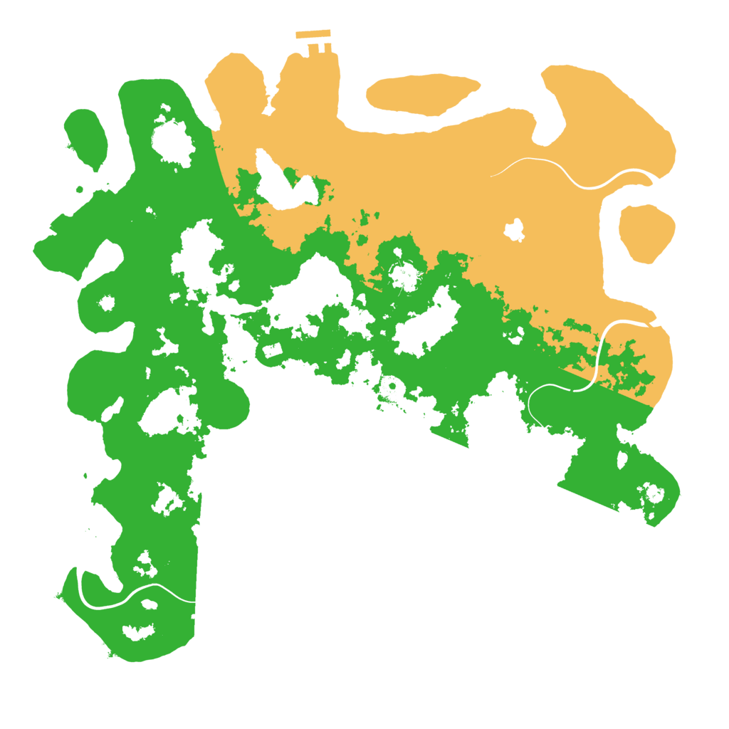 Biome Rust Map: Procedural Map, Size: 4250, Seed: 81646832