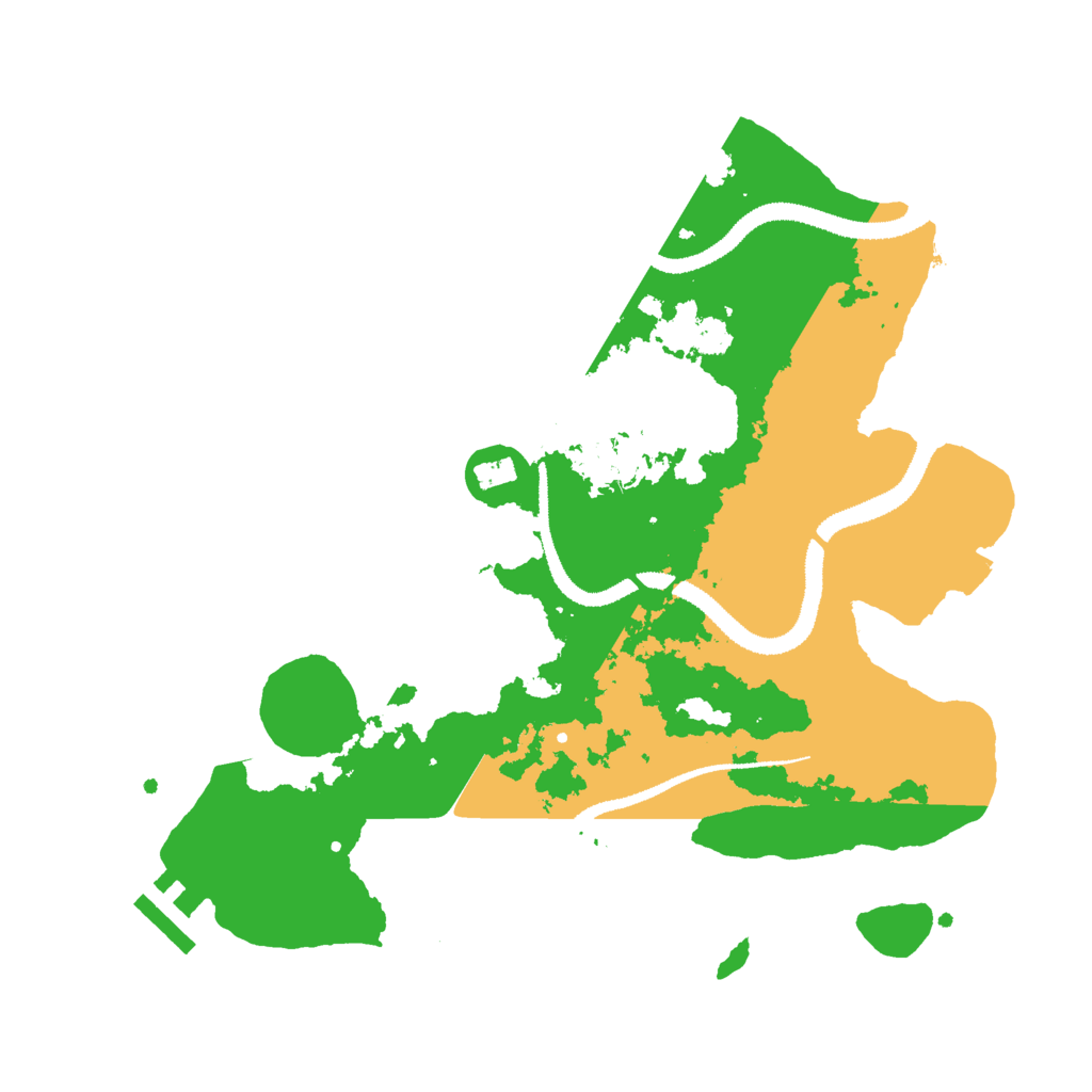 Biome Rust Map: Procedural Map, Size: 3000, Seed: 1579553332