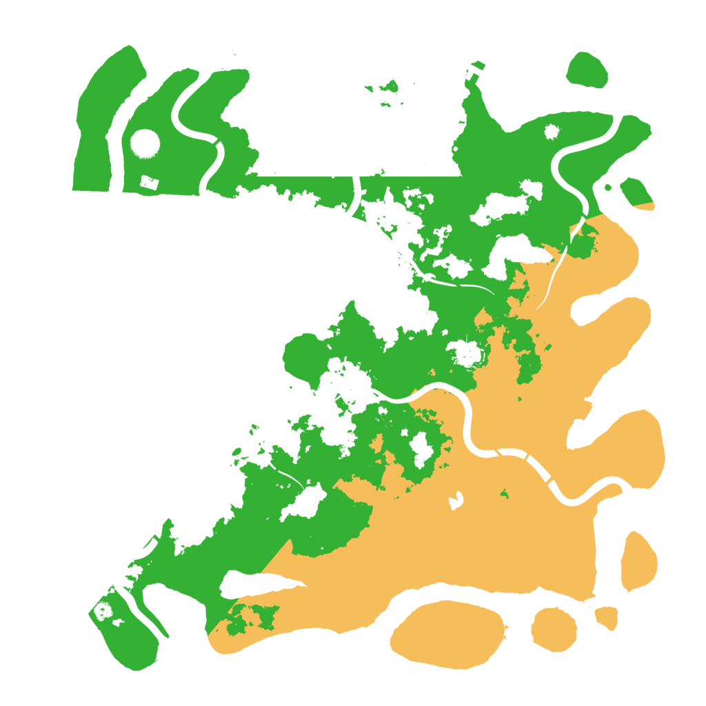 Biome Rust Map: Procedural Map, Size: 4250, Seed: 1100899073