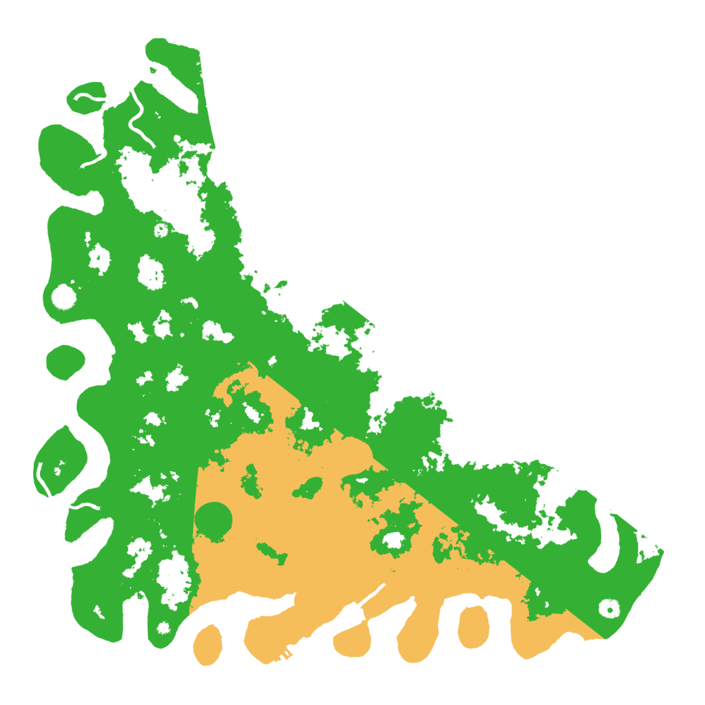 Biome Rust Map: Procedural Map, Size: 5200, Seed: 5656