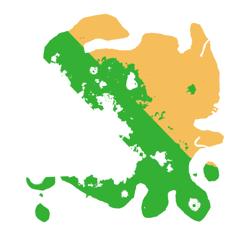 Biome Rust Map: Procedural Map, Size: 3081, Seed: 875948