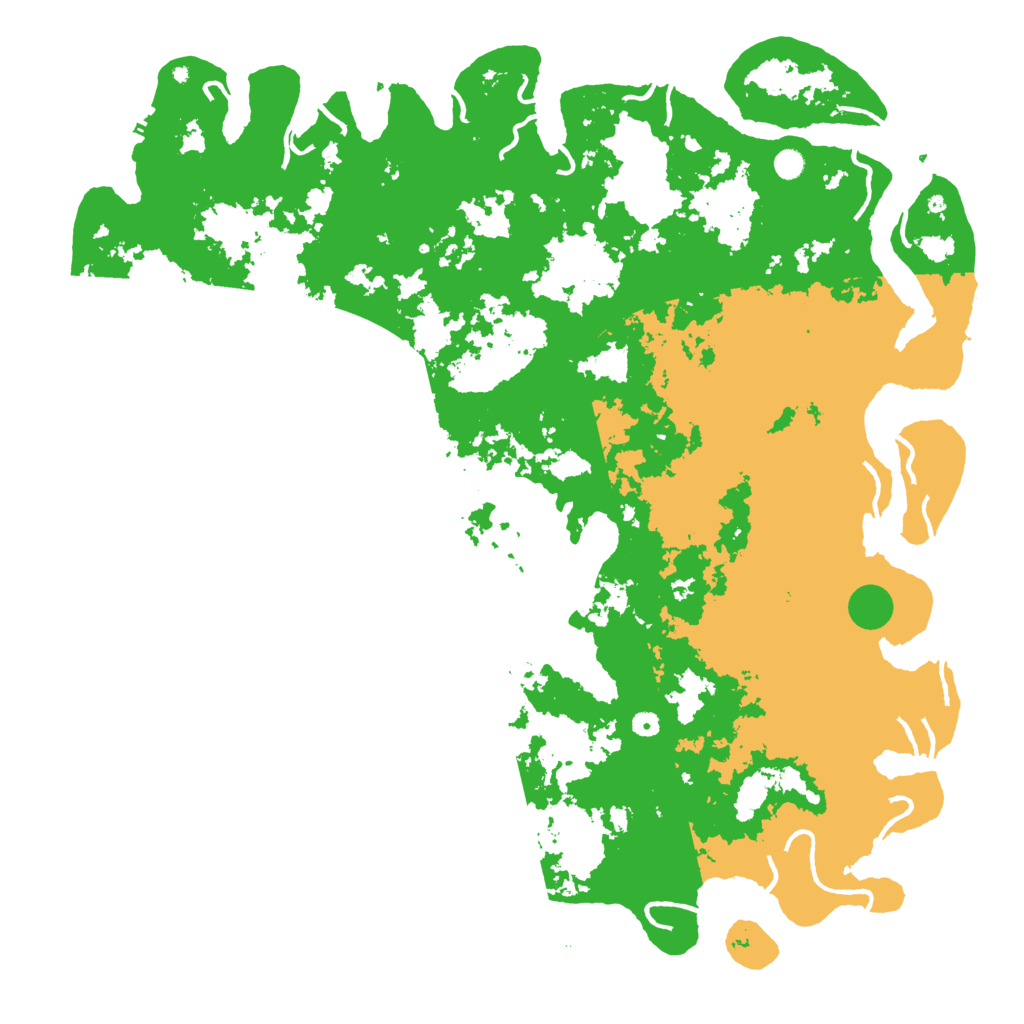 Biome Rust Map: Procedural Map, Size: 6000, Seed: 456789123