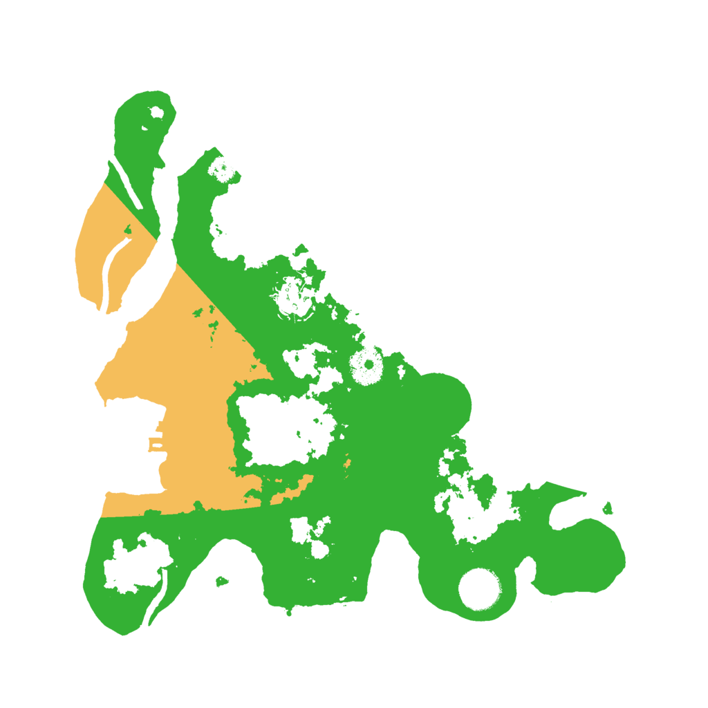 Biome Rust Map: Procedural Map, Size: 3000, Seed: 485950896