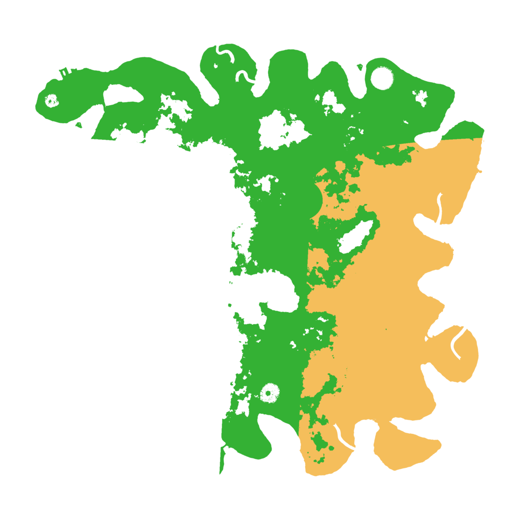 Biome Rust Map: Procedural Map, Size: 4000, Seed: 75543
