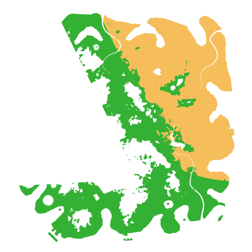 Biome Rust Map: Procedural Map, Size: 4250, Seed: 851094236