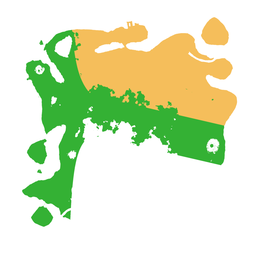 Biome Rust Map: Procedural Map, Size: 3000, Seed: 96284129