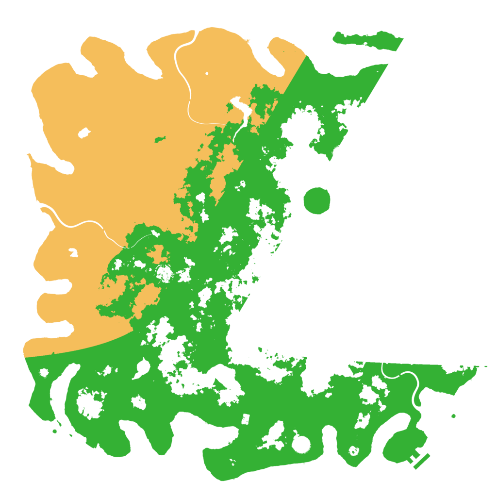Biome Rust Map: Procedural Map, Size: 5000, Seed: 37824