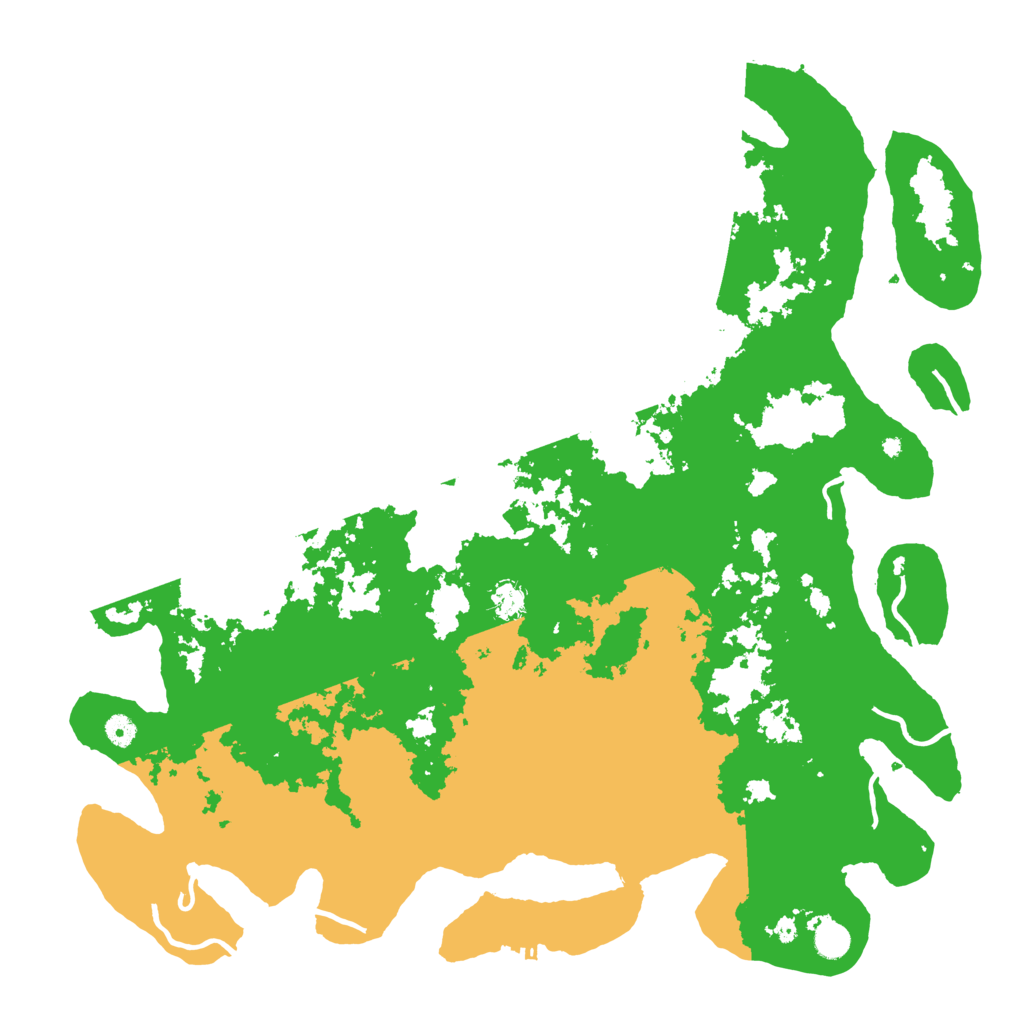 Biome Rust Map: Procedural Map, Size: 5000, Seed: 500628761