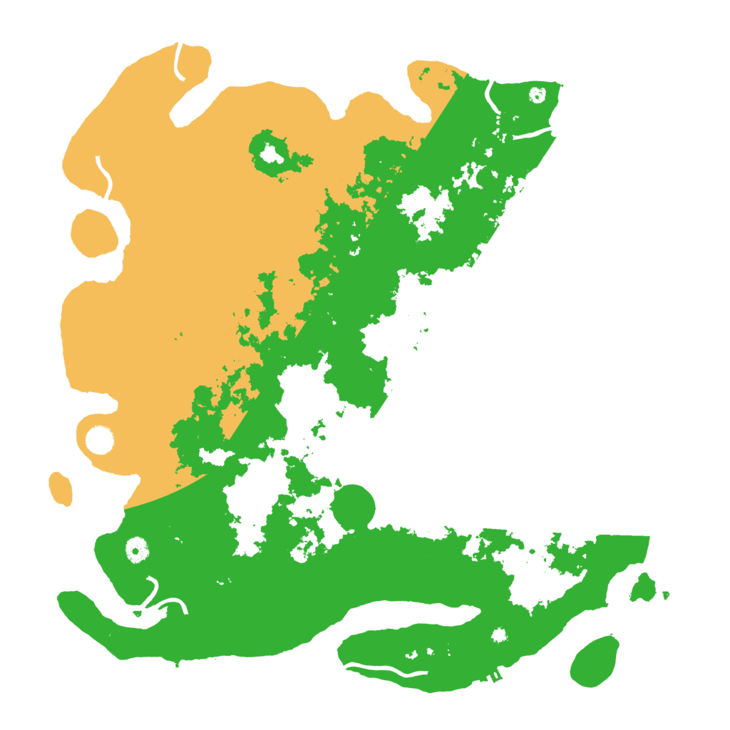 Biome Rust Map: Procedural Map, Size: 4500, Seed: 1921563601