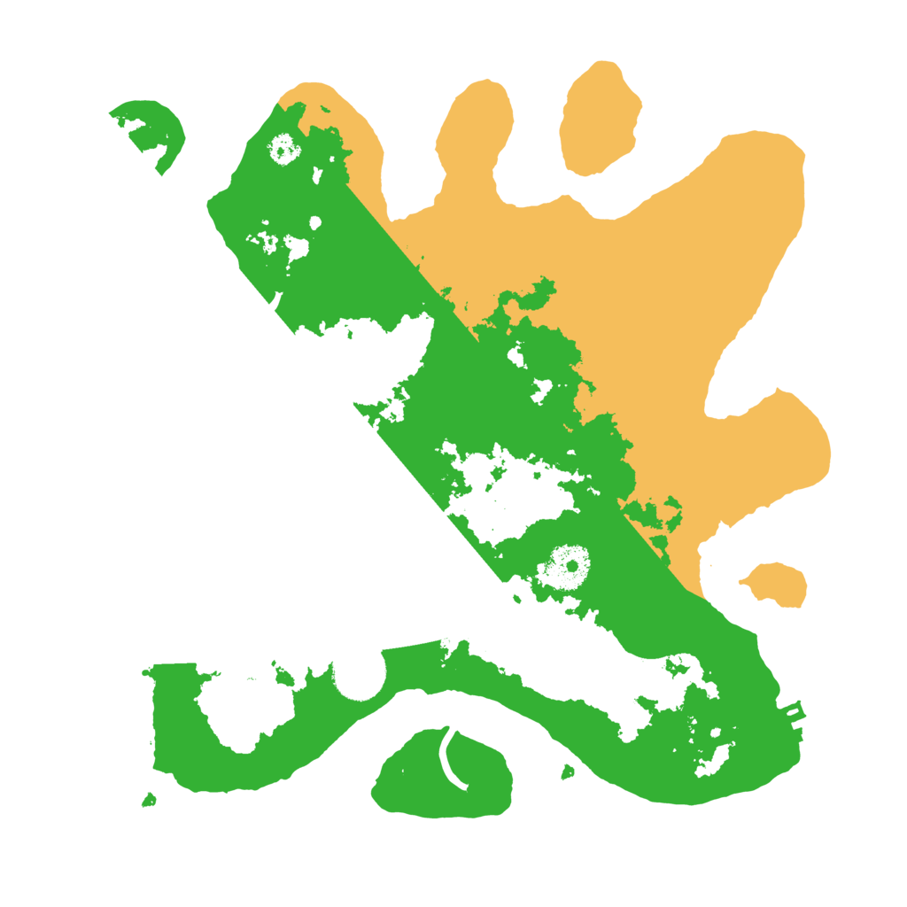 Biome Rust Map: Procedural Map, Size: 3081, Seed: 1897390482