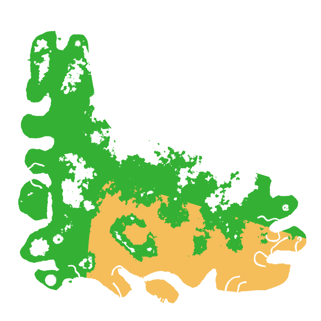 Biome Rust Map: Procedural Map, Size: 5000, Seed: 682606905