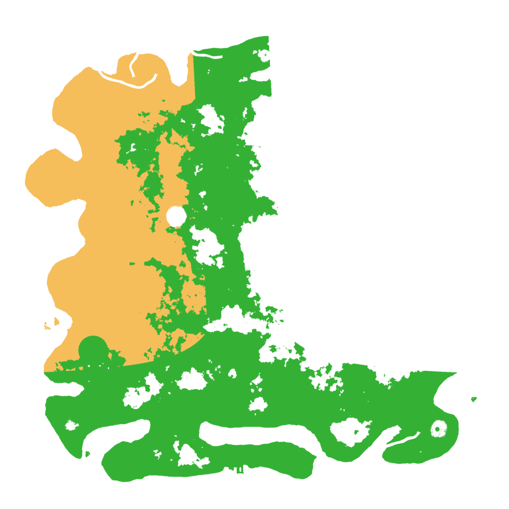 Biome Rust Map: Procedural Map, Size: 4550, Seed: 1888888877