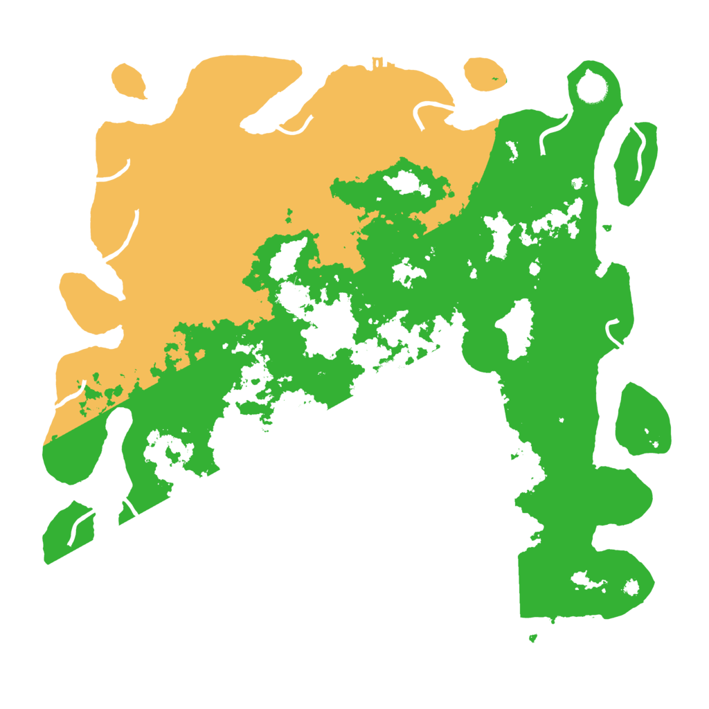 Biome Rust Map: Procedural Map, Size: 4176, Seed: 814597351