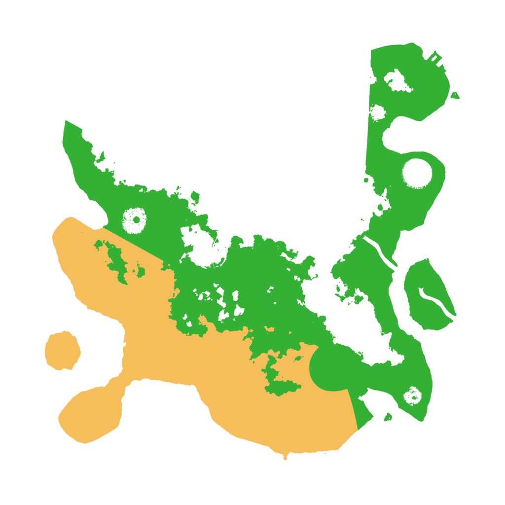 Biome Rust Map: Procedural Map, Size: 3000, Seed: 1574930389