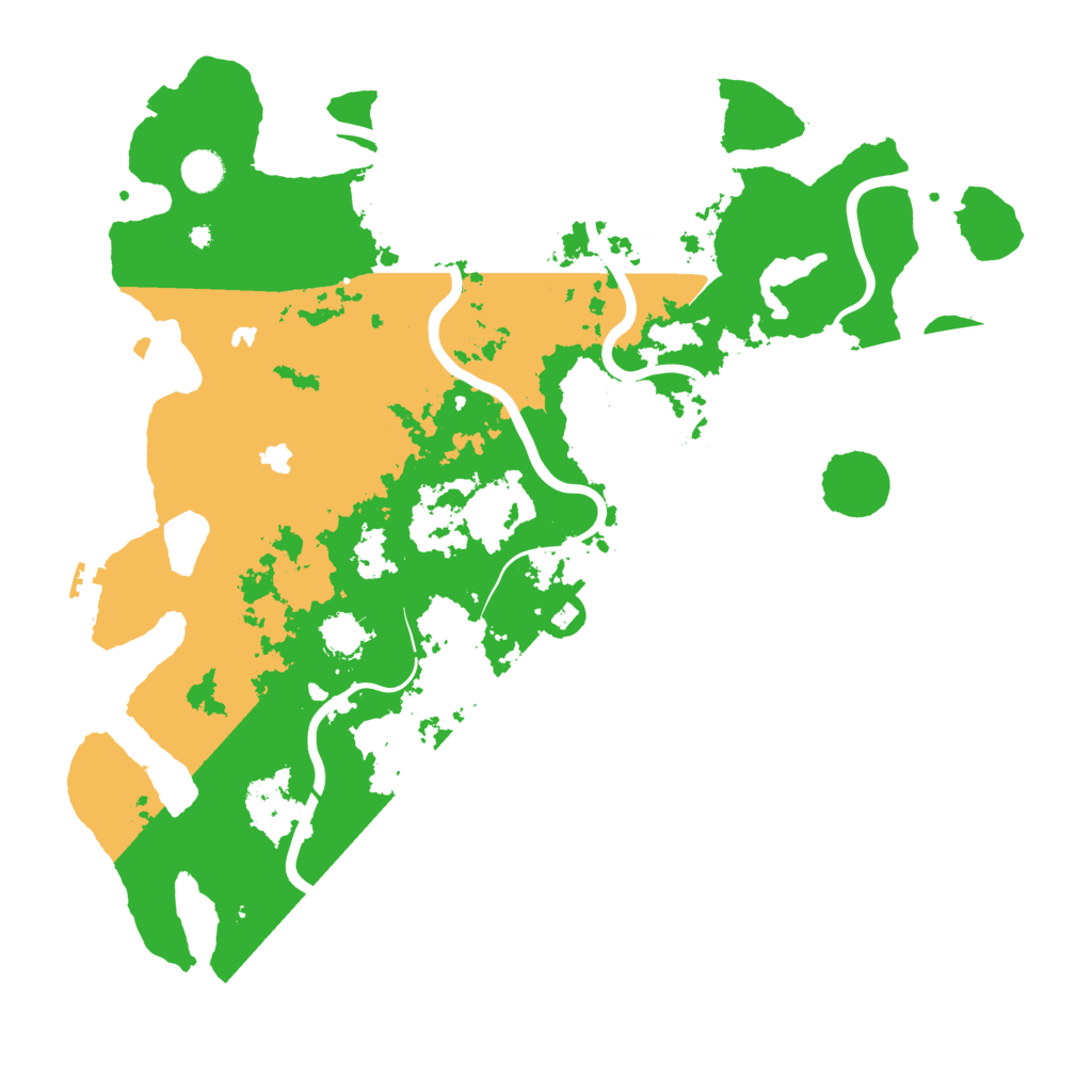 Biome Rust Map: Procedural Map, Size: 4500, Seed: 7123797