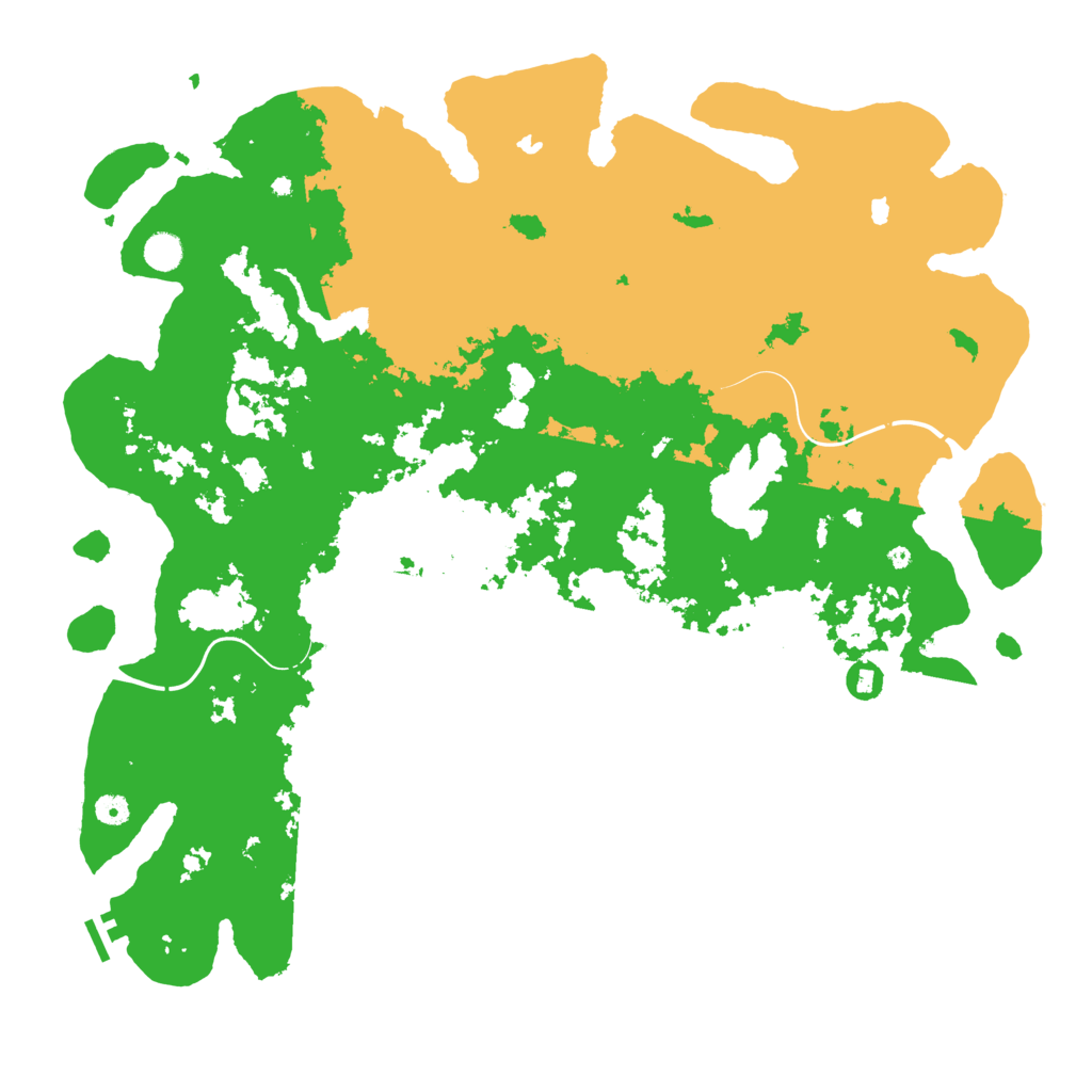 Biome Rust Map: Procedural Map, Size: 5000, Seed: 1669456559