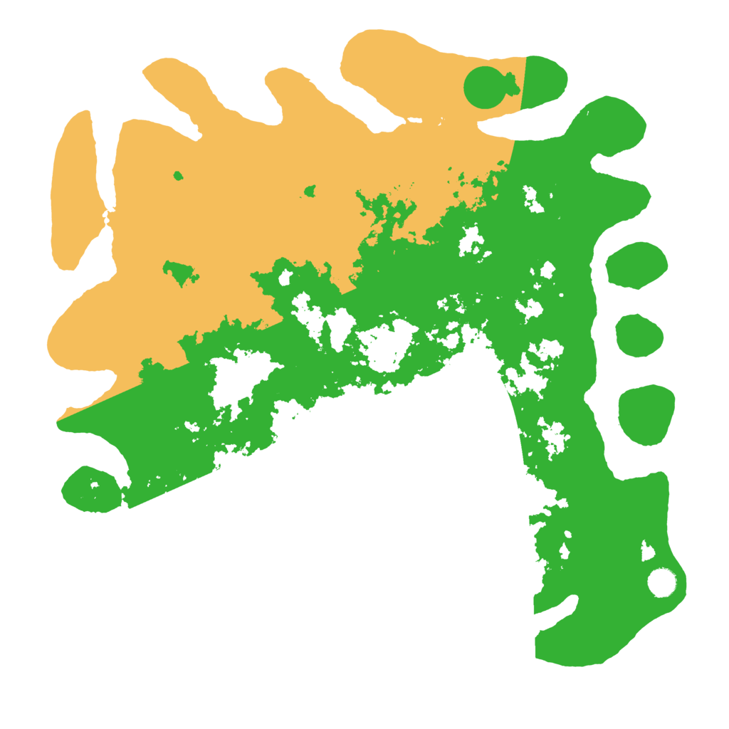 Biome Rust Map: Barren, Size: 4500, Seed: 44602827
