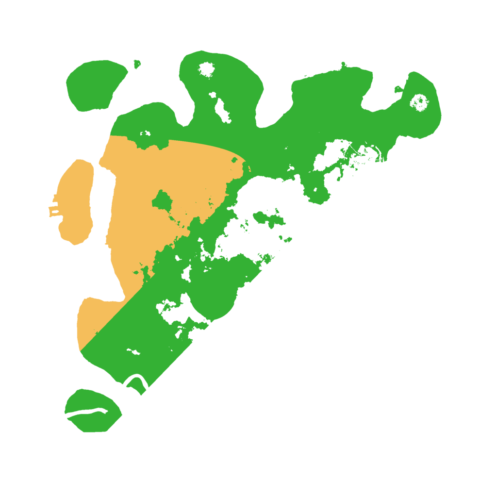 Biome Rust Map: Procedural Map, Size: 3000, Seed: 64074468