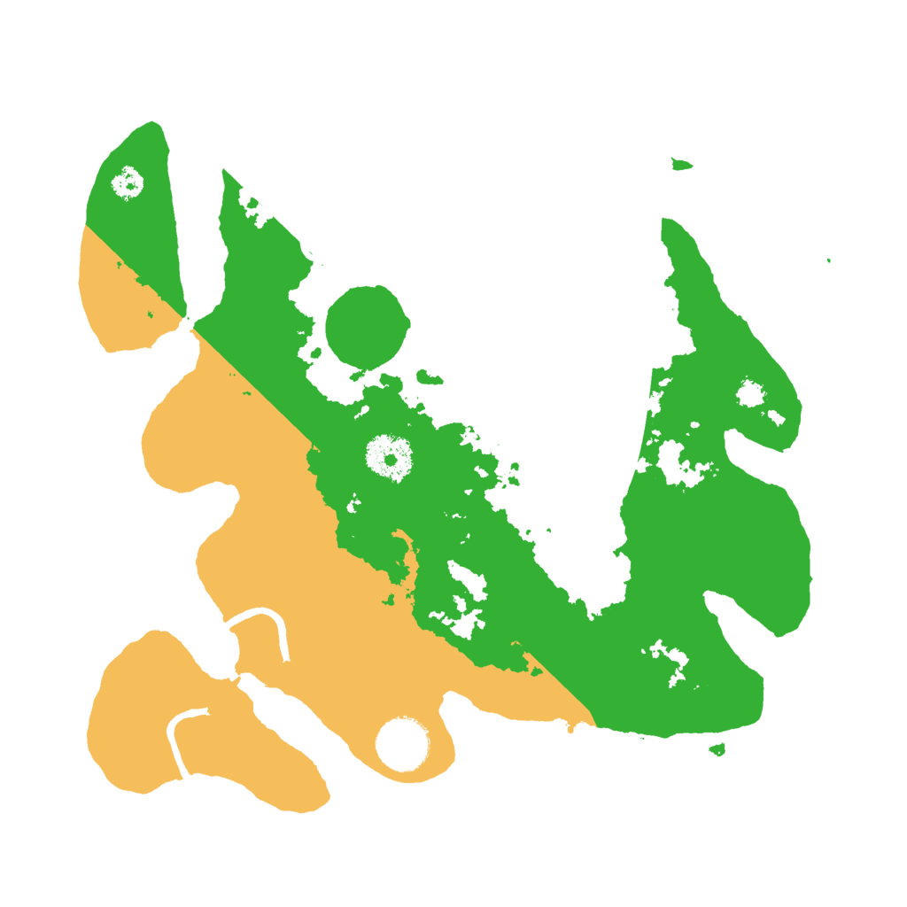 Biome Rust Map: Procedural Map, Size: 3000, Seed: 324534