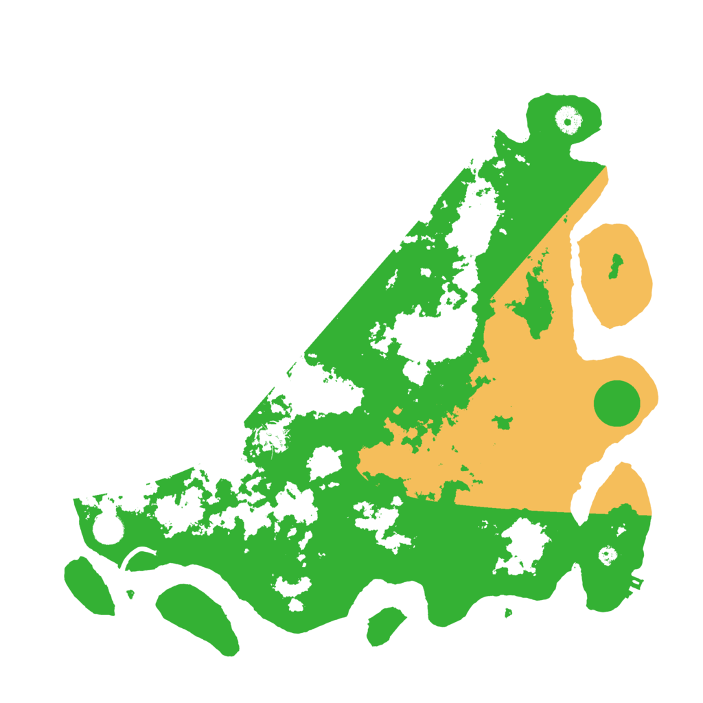 Biome Rust Map: Procedural Map, Size: 4000, Seed: 2564