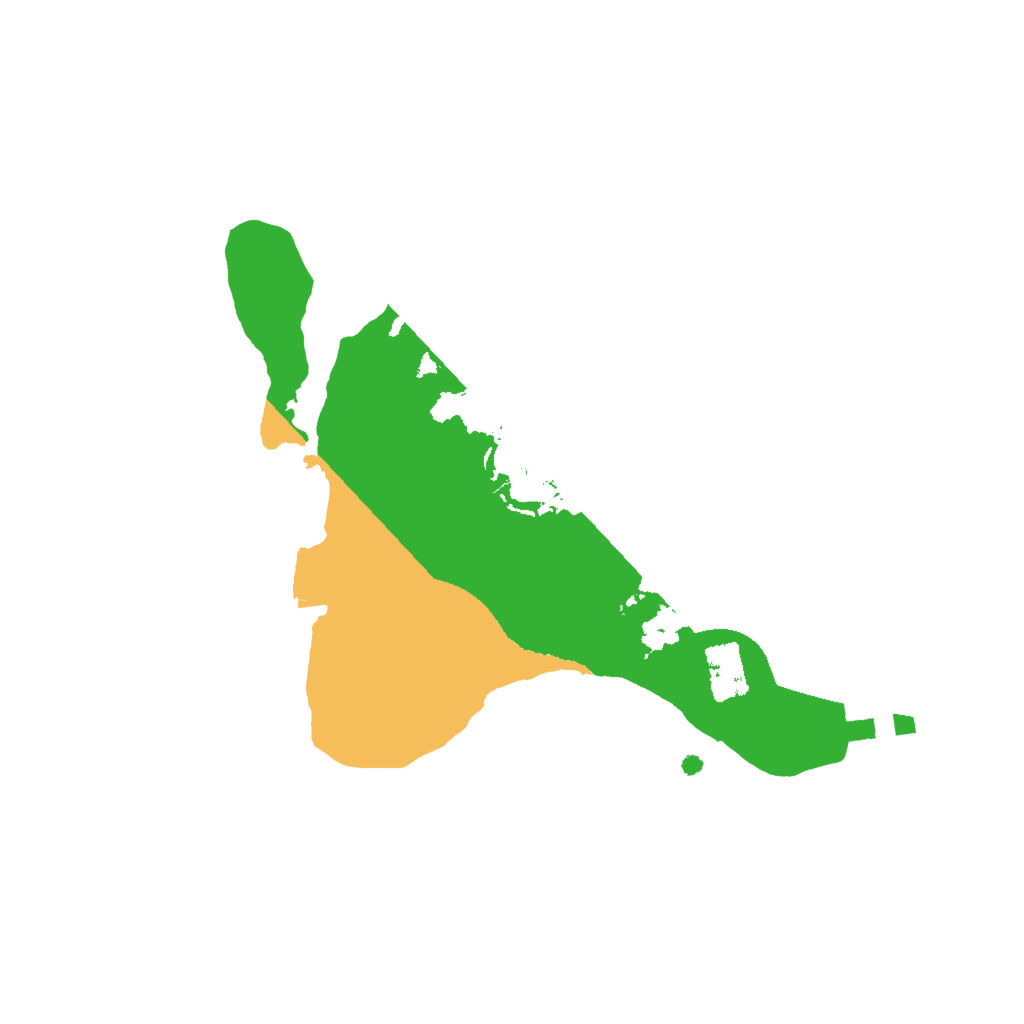 Biome Rust Map: Procedural Map, Size: 2000, Seed: 8948211