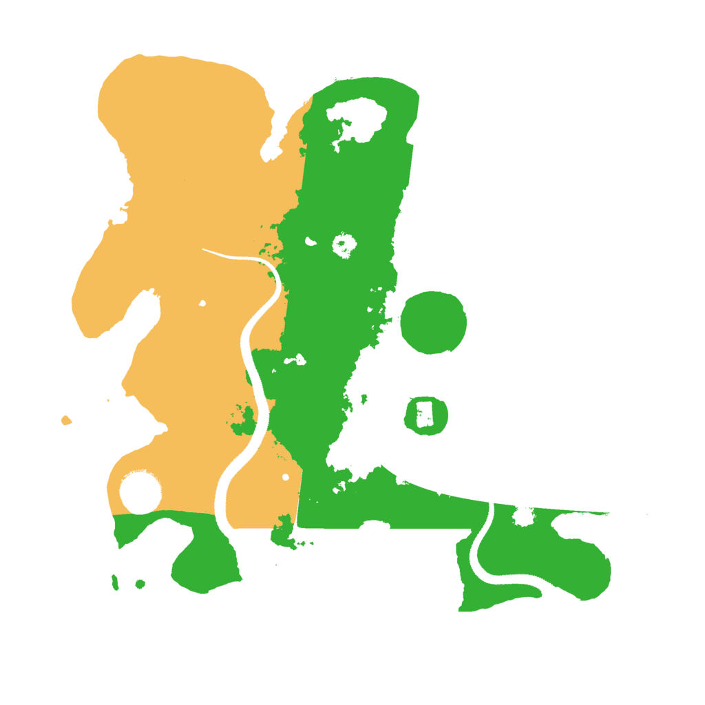 Biome Rust Map: Procedural Map, Size: 3000, Seed: 1285554149