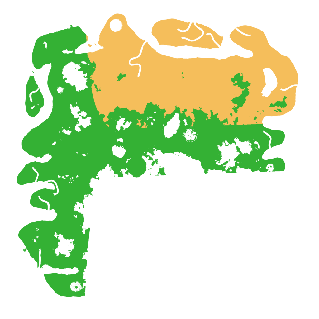 Biome Rust Map: Procedural Map, Size: 4500, Seed: 90209782