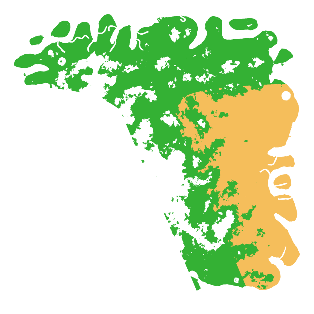 Biome Rust Map: Procedural Map, Size: 6000, Seed: 553742611