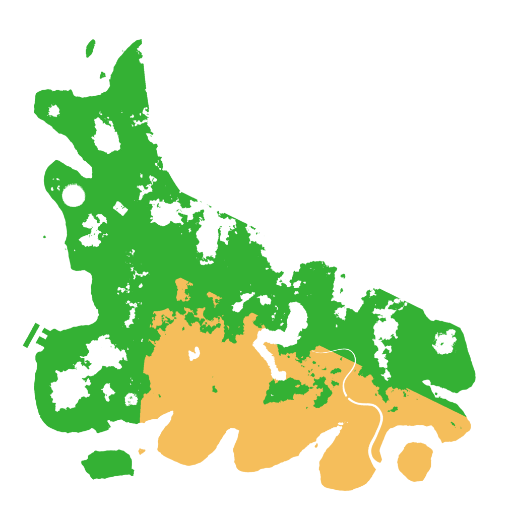 Biome Rust Map: Procedural Map, Size: 4000, Seed: 4316