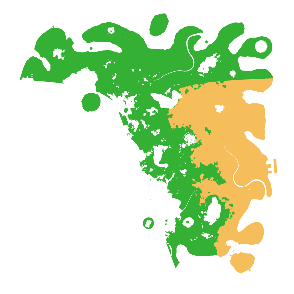 Biome Rust Map: Procedural Map, Size: 4250, Seed: 1649759598