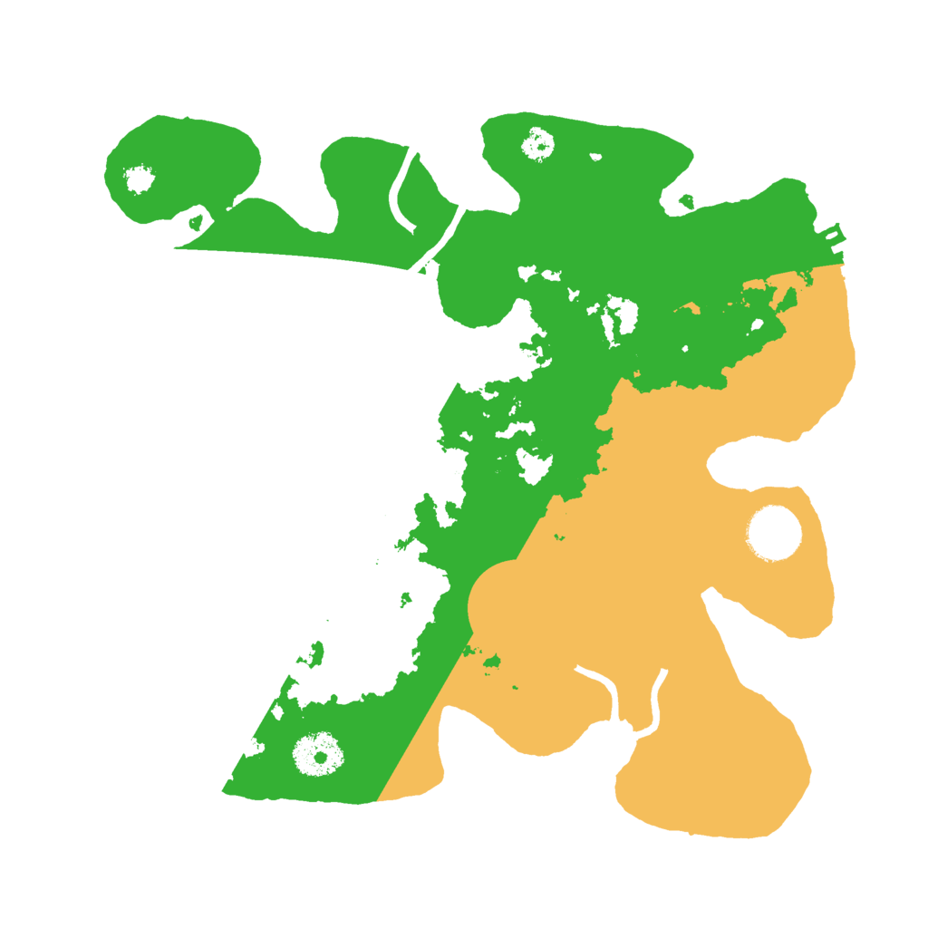 Biome Rust Map: Procedural Map, Size: 3000, Seed: 1654031535