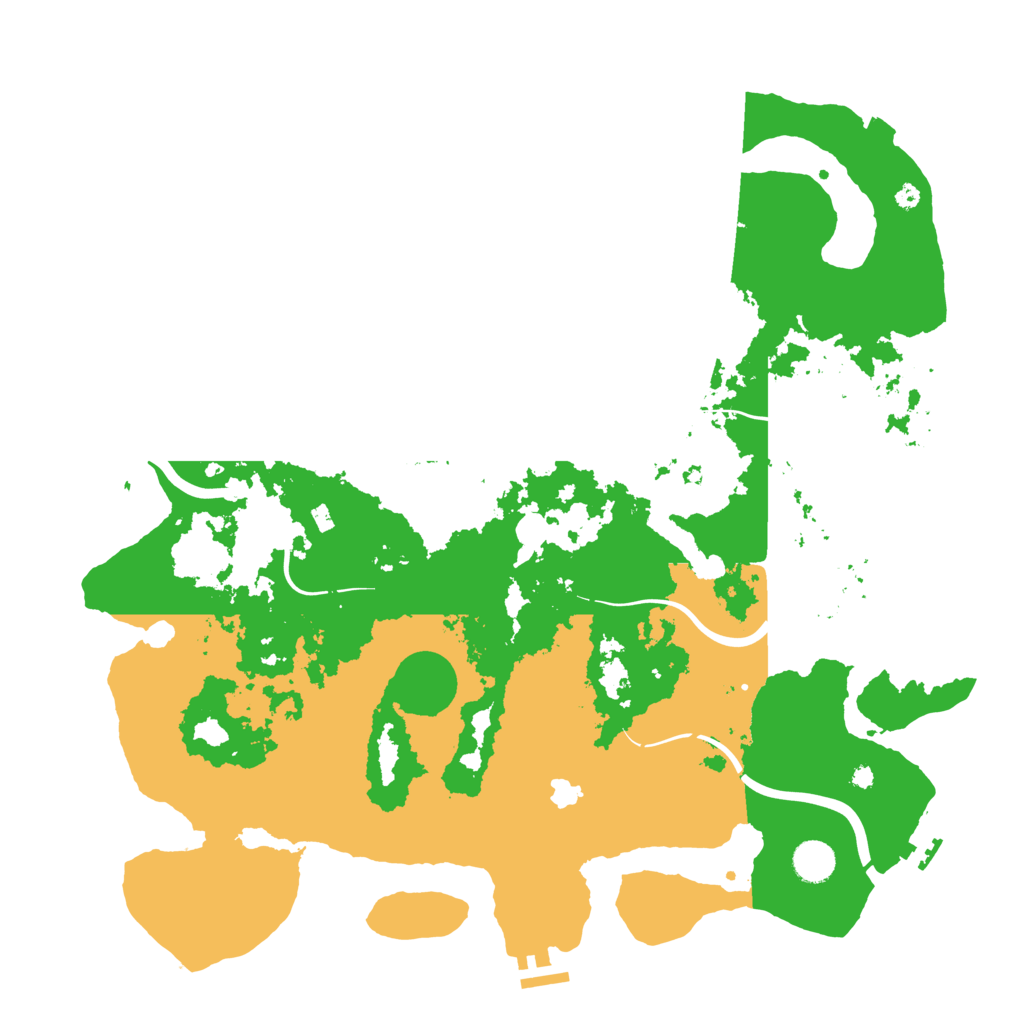 Biome Rust Map: Procedural Map, Size: 4259, Seed: 15