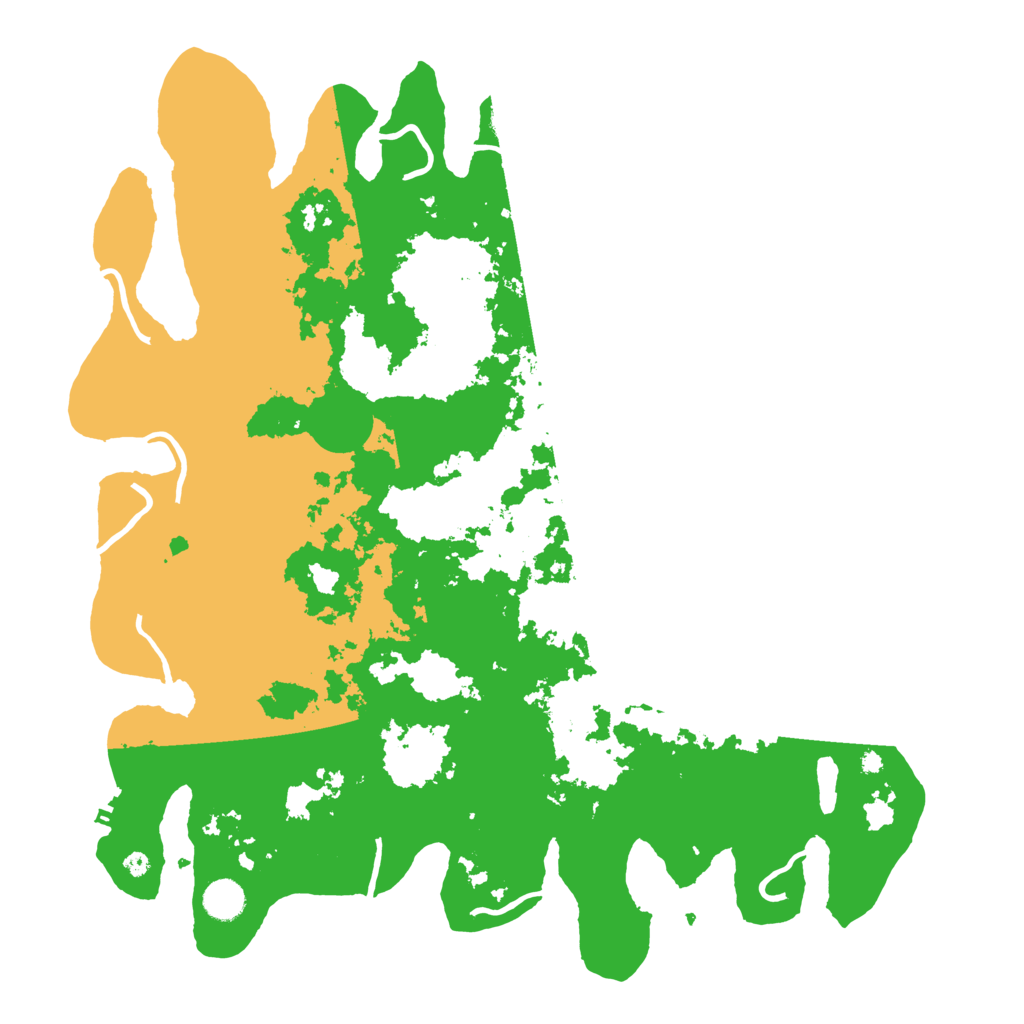 Biome Rust Map: Procedural Map, Size: 4350, Seed: 212086