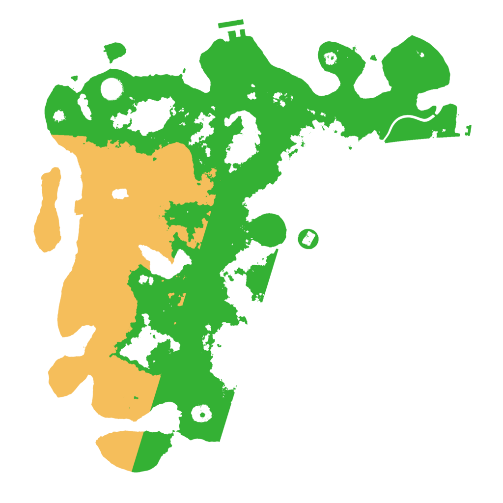 Biome Rust Map: Procedural Map, Size: 4000, Seed: 1697665299