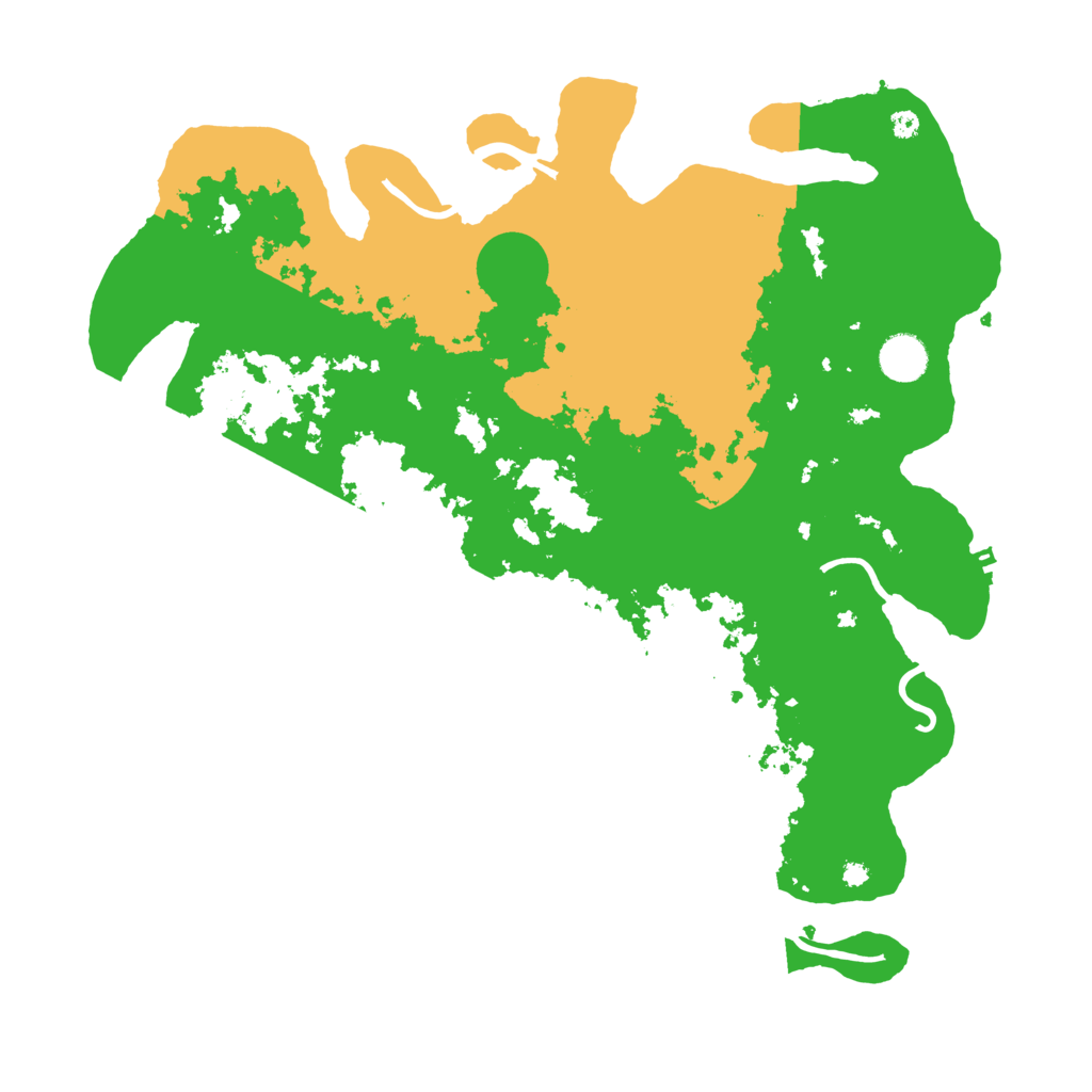 Biome Rust Map: Procedural Map, Size: 4000, Seed: 29255