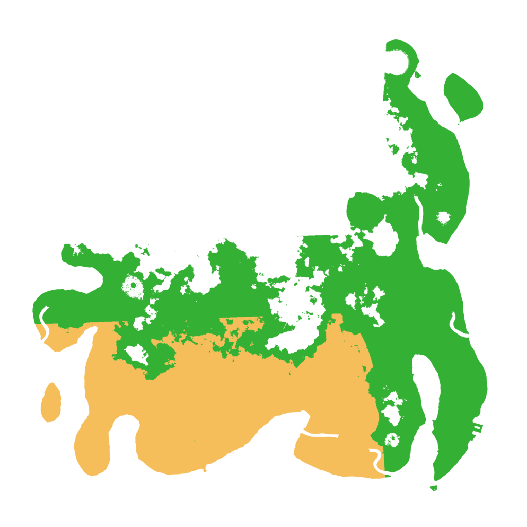 Biome Rust Map: Procedural Map, Size: 3800, Seed: 4246