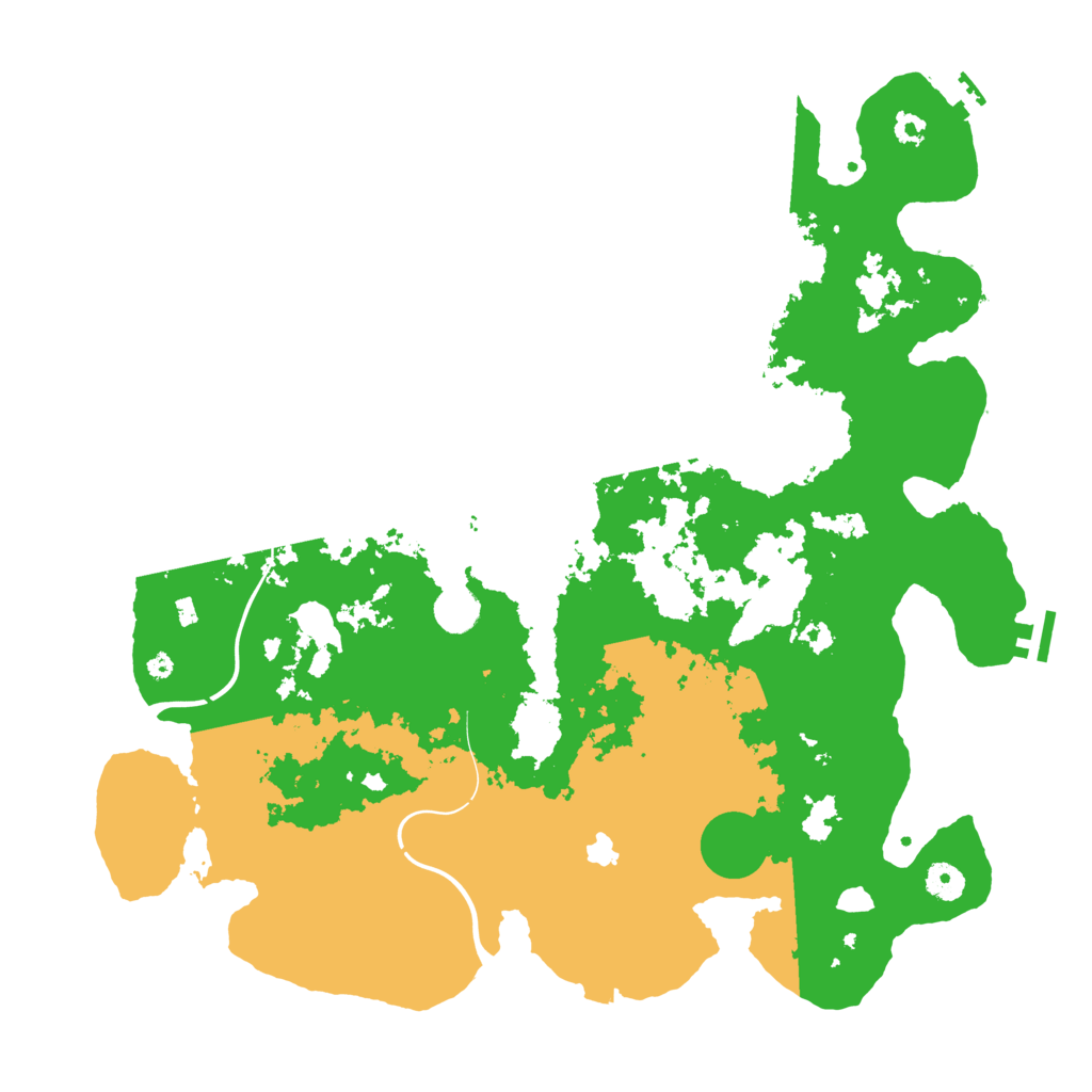 Biome Rust Map: Procedural Map, Size: 4300, Seed: 770571646