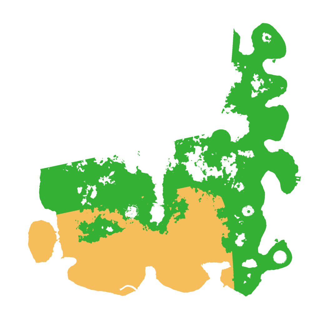 Biome Rust Map: Procedural Map, Size: 4300, Seed: 770571646