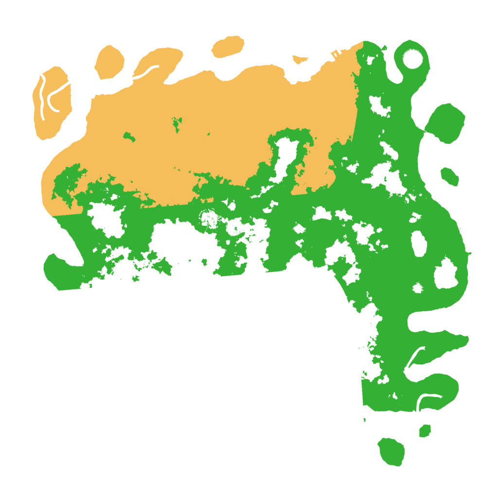 Biome Rust Map: Procedural Map, Size: 4500, Seed: 2095306195
