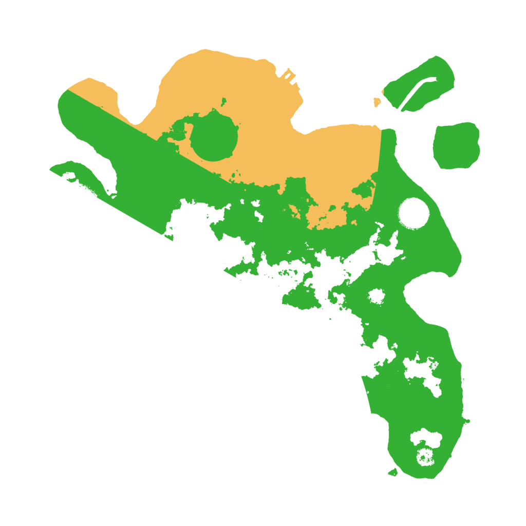 Biome Rust Map: Procedural Map, Size: 3000, Seed: 10925