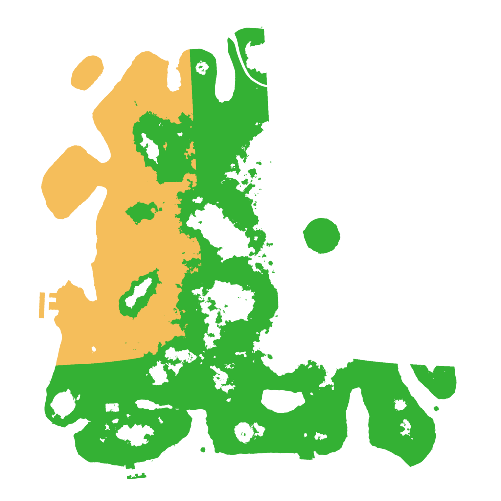 Biome Rust Map: Procedural Map, Size: 3950, Seed: 33222631