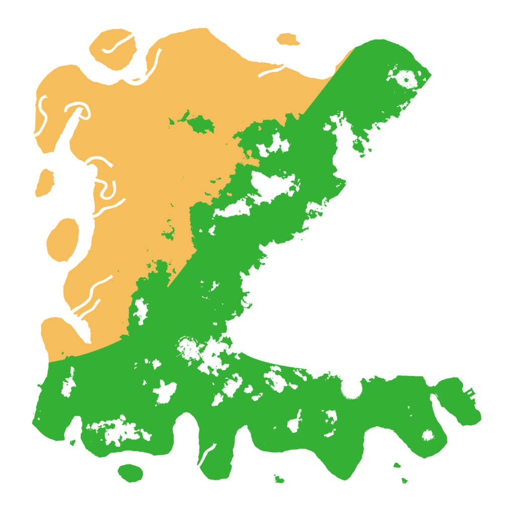 Biome Rust Map: Procedural Map, Size: 4300, Seed: 92292458