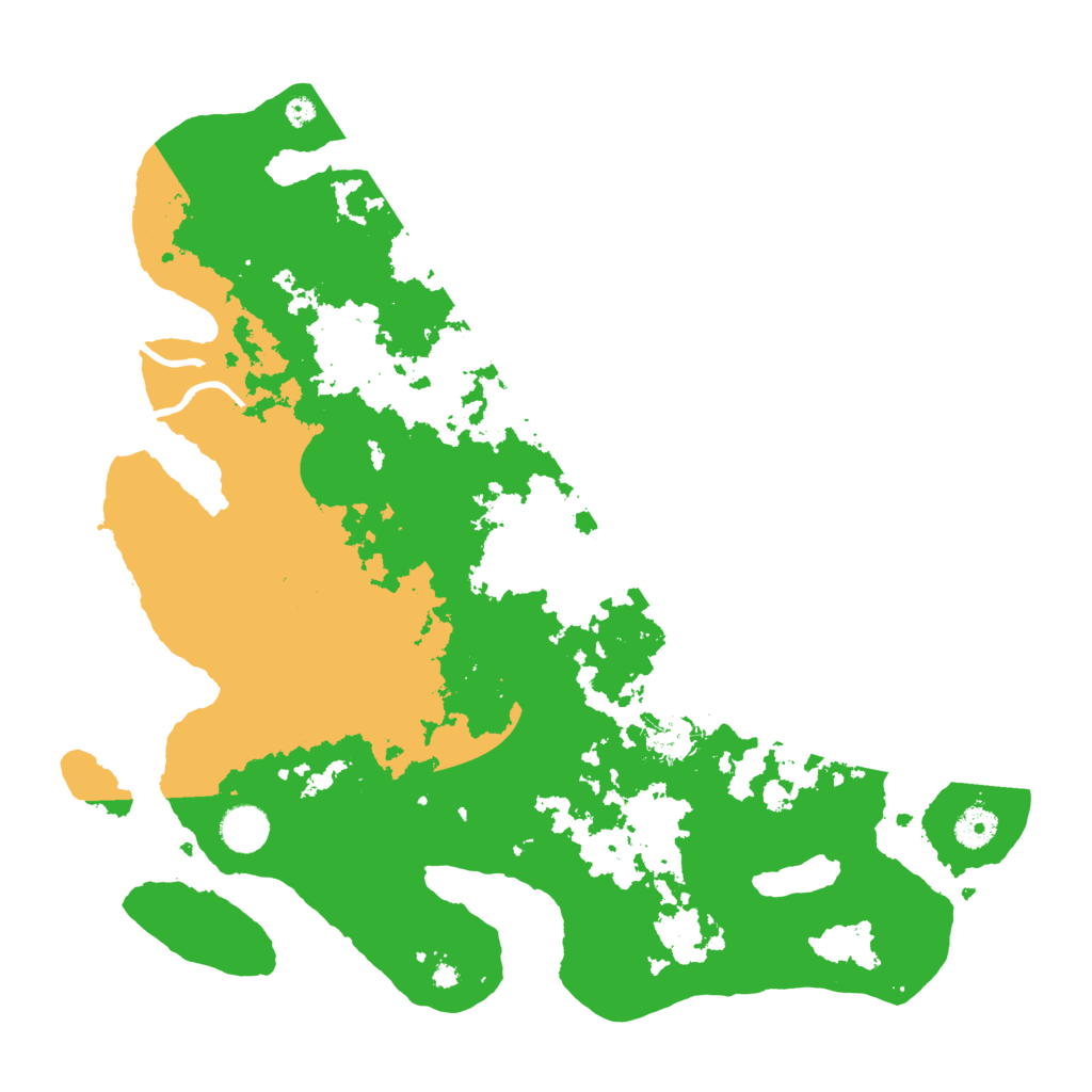 Biome Rust Map: Procedural Map, Size: 4000, Seed: 76490311